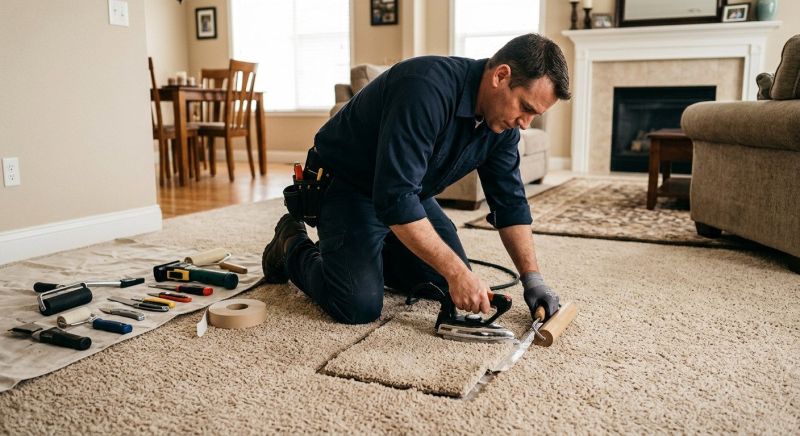 Basement Carpet Repair in Littleton, CO