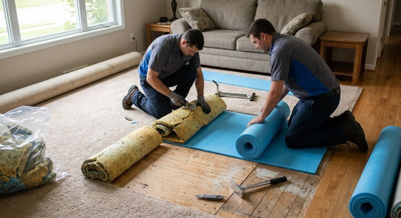 Carpet Cushion Replacement in Kansas City, KS