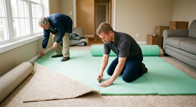 Carpet Underlay Replacement in Kansas City, KS