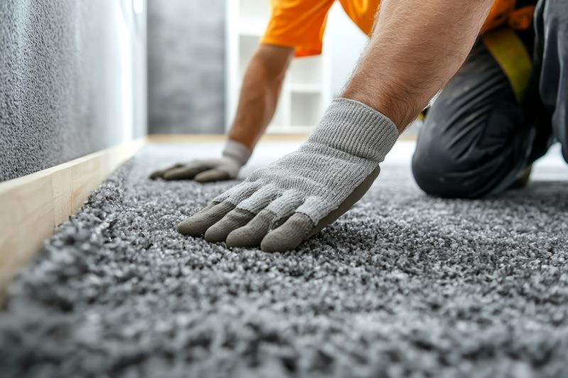 Basement Carpet Stretching in Kansas City, KS