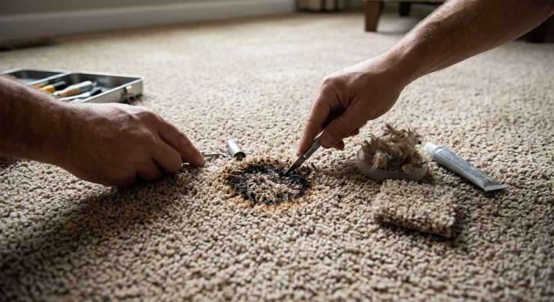 Carpet Burn Repair in Overland Park, KS