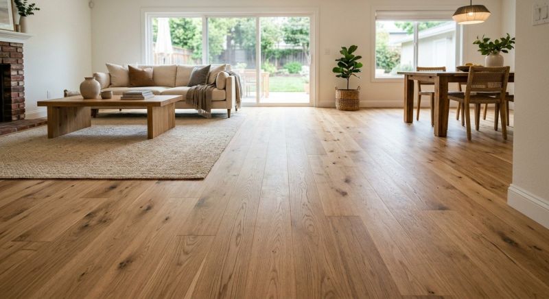 Dark Wood Floor Installation in Phoenix, AZ