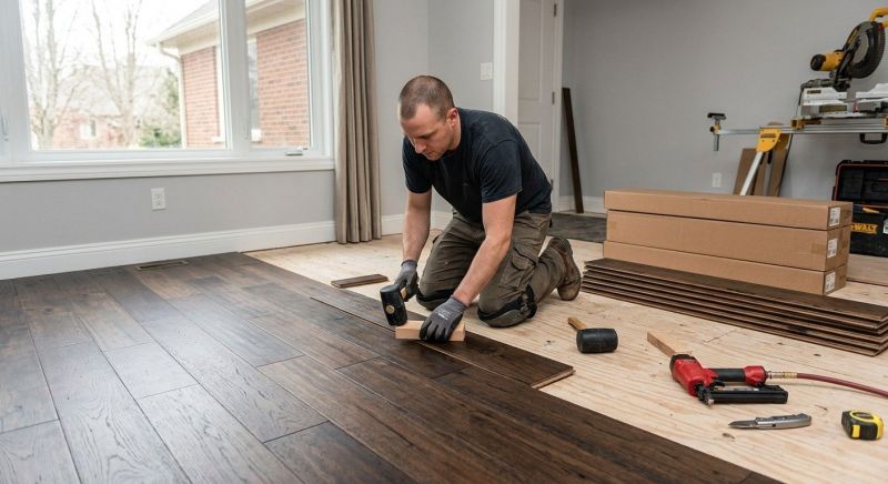Finished Floor Installation in San Antonio, TX
