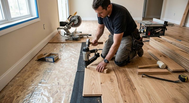 Finished Floor Installation in Austin, TX