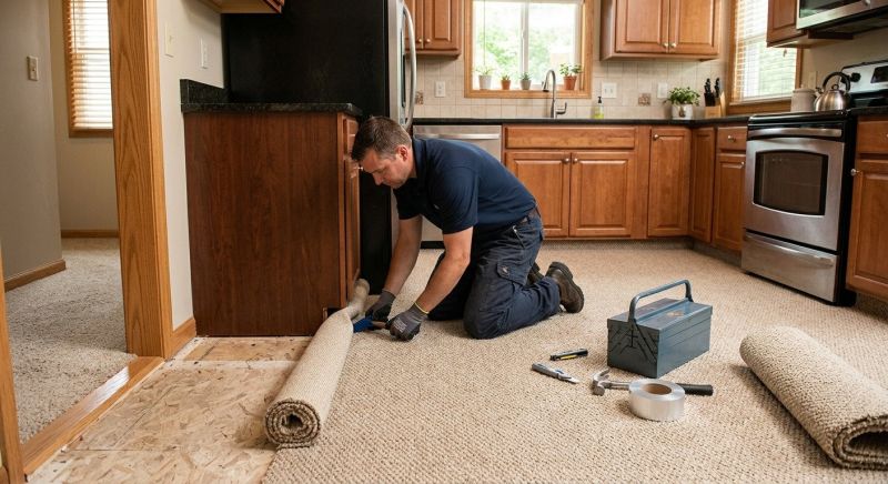 Kitchen Carpet Installation in Ocean County, NJ