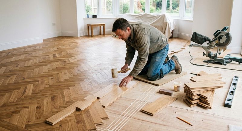 Parquet Flooring Installation in Manassas, VA