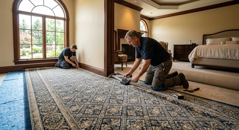 Textured Carpet Installation in Somerset County, NJ